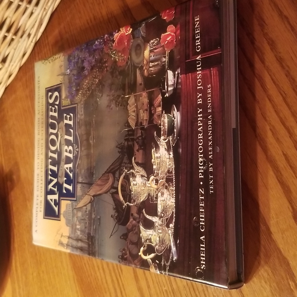 Antiques For The Table Book never used